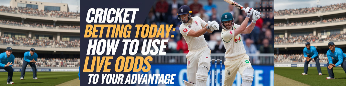 Online Cricket Betting Tips Today: How to Use Live Odds to Your Advantage